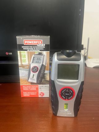 Medidor de distancia ultrasonido Powerfix