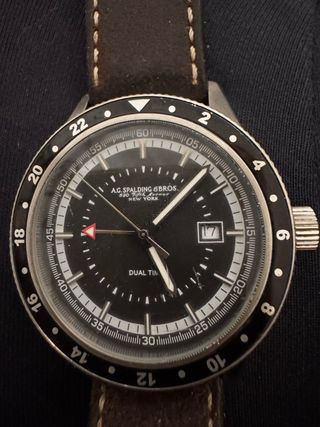 Orologio A.C. Spalding & Bros Dual Time Uomo