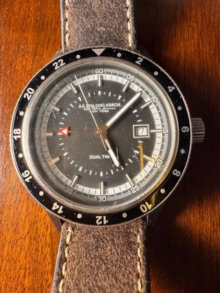 Orologio A.C. Spalding & Bros Dual Time Uomo