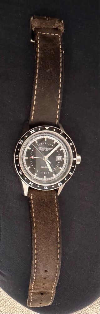 Orologio A.C. Spalding & Bros Dual Time Uomo