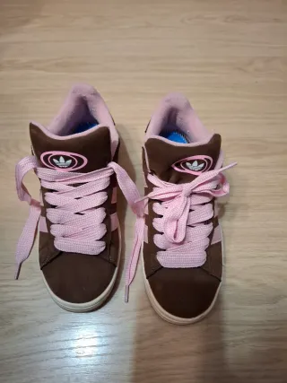 Adidas Campus Marrones Rosas Talla 40