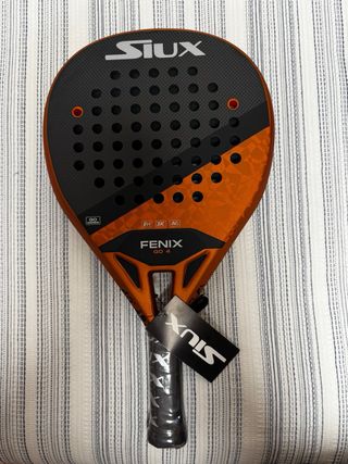 Pala pádel Fenix Go 4 Negra y Naranja