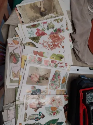 Fogli per decoupage con vari motivi