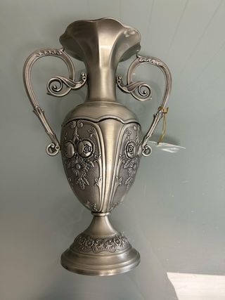 Jarra Decorativa Metal Prata