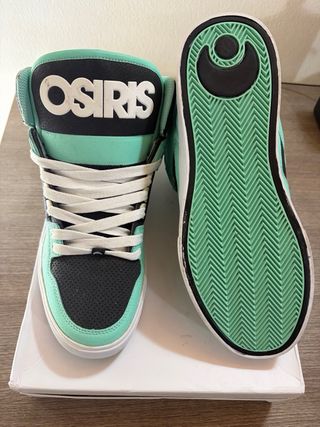 Scarpe Osiris uomo bianco,turchese