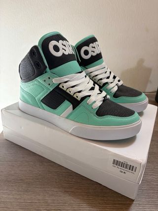 Scarpe Osiris uomo bianco,turchese