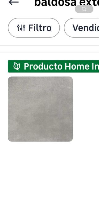 Baldosa exterior gris 110m2