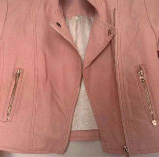 Giacca chiodo rosa Sarabanda 7A