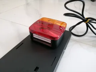 Soporte matrícula y luces traseras/placa V20