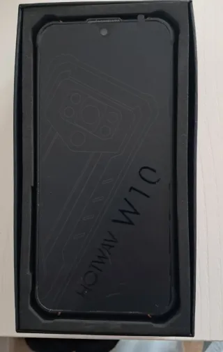 Hotwav W10 Teléfono Rugerizado Negro