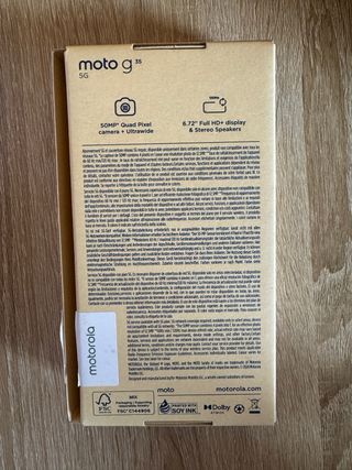 Motorola G35 + Cover Trasparente