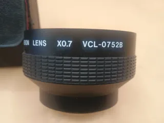 Obiettivo Sony VCL-0752B Conversione