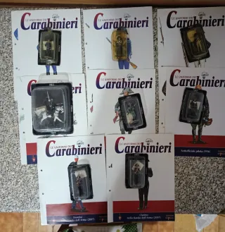 8 Soldatini Del Prado Carabinieri 54mm