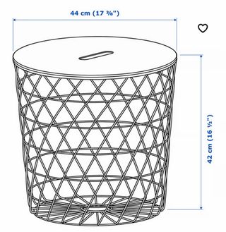 Mesa Almacenaje KVISTBRO Verde