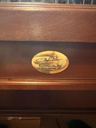 Mesa de billar francés 130x260 (desmontable)