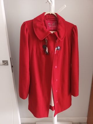 Abrigo trenca Pepe Jeans Luxury Garment Rojo Talla