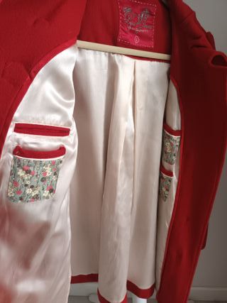 Abrigo trenca Pepe Jeans Luxury Garment Rojo Talla