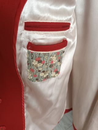 Abrigo trenca Pepe Jeans Luxury Garment Rojo Talla