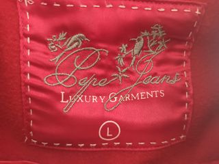 Abrigo trenca Pepe Jeans Luxury Garment Rojo Talla