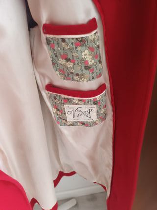 Abrigo trenca Pepe Jeans Luxury Garment Rojo Talla