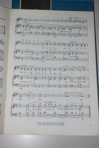 4 Spartiti fascicoli Vintage Musica Liturgica