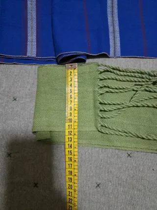 Fajas de Fallero Azul y Verde