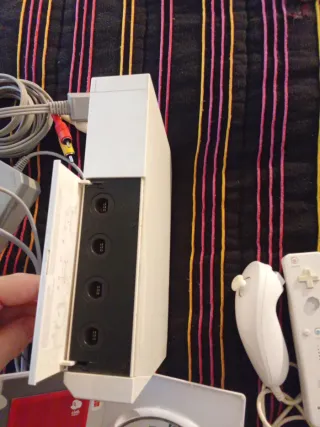 Nintendo Wii con Super Smash Bros.