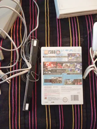 Nintendo Wii con Super Smash Bros.