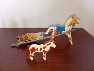 Playmobil 3872 Indios con Caballos
