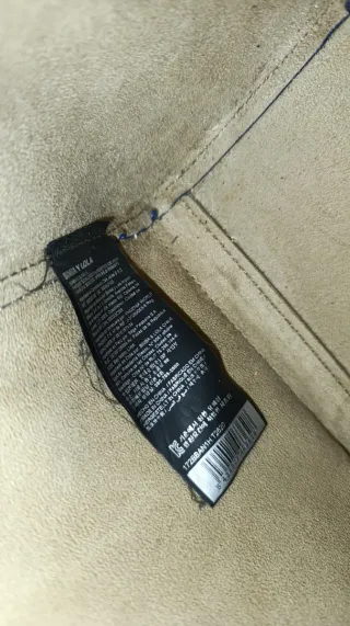 Bolso shopper Bimba y Lola beige y azul