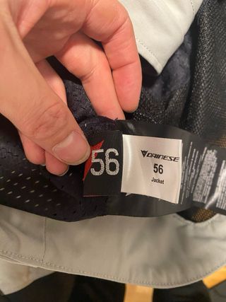 Chaqueta Moto Dainese Talla 56.