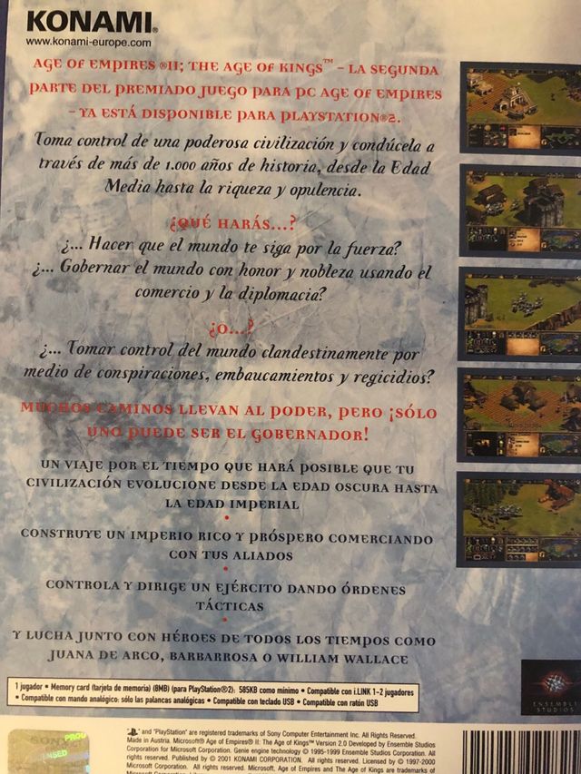 Age of Empires II: The Age of Kings PS2