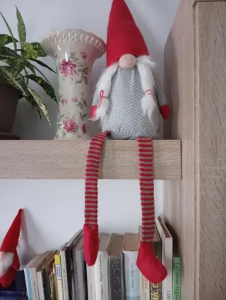 Muñeco Papá Noel sentado