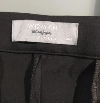 Pantaloni neri da donna taglia 44