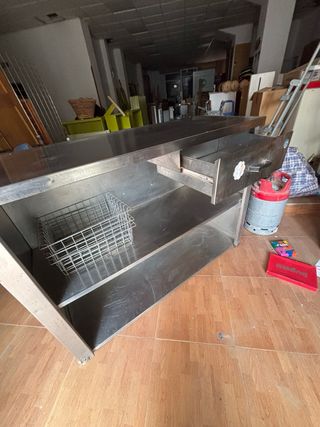 Estantería de acero inoxidable