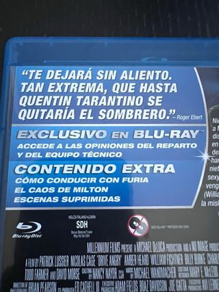 Blu-ray Furia Ciega (Nicolas Cage)