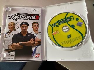 Juego Wii Top Spin 3 2K Sports