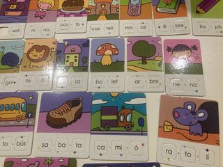 Juego educativo Les síl·labes Diset