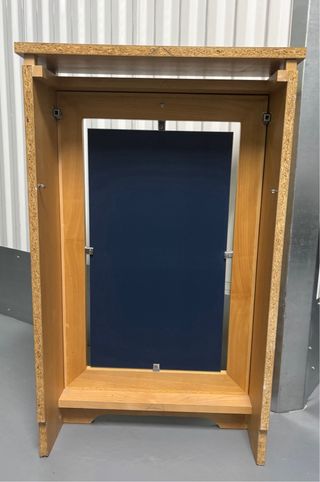 Cubre radiador madera y espejo