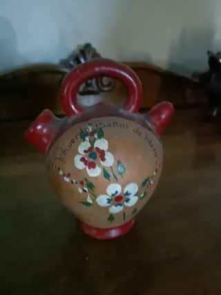 Figura decorativa de cristal azul