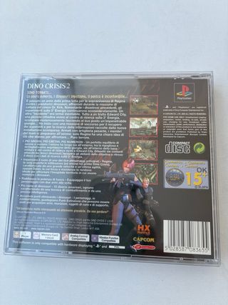 Lotto Dino Crisis 1 & 2 PlayStation PAL