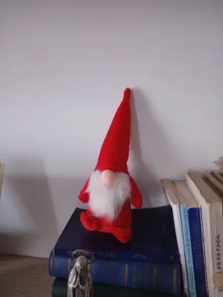 Muñeco Papá Noel Rojo