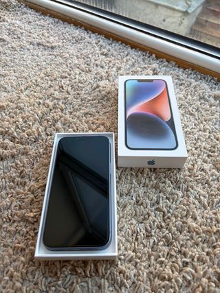 iPhone 14 128GB Azul Claro COMO NUEVO!