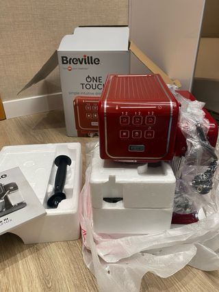 Cafetera Breville Prima Latte III Roja