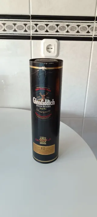 Scatola Tubo Whisky Glenfiddich 12 Anni