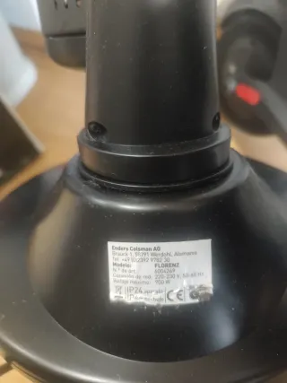 Estufa Eléctrica Enders Interior/Exterior