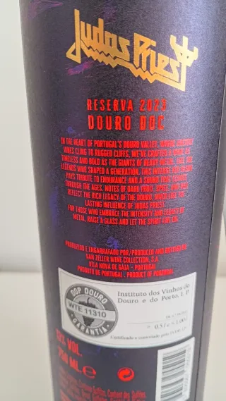 Garrafa Judas Priest Reserva Douro DOC