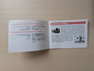 Manual Spiderman Game Boy DMG-SM-ESP-1