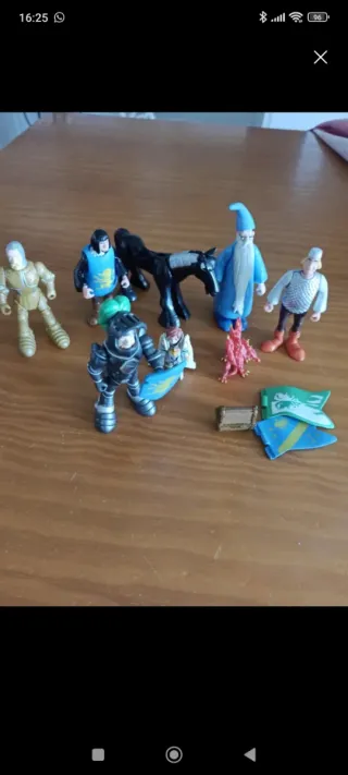 Pack muñecos medievales