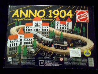 Tren de madera ANNO 1094 (PRECINTADO)